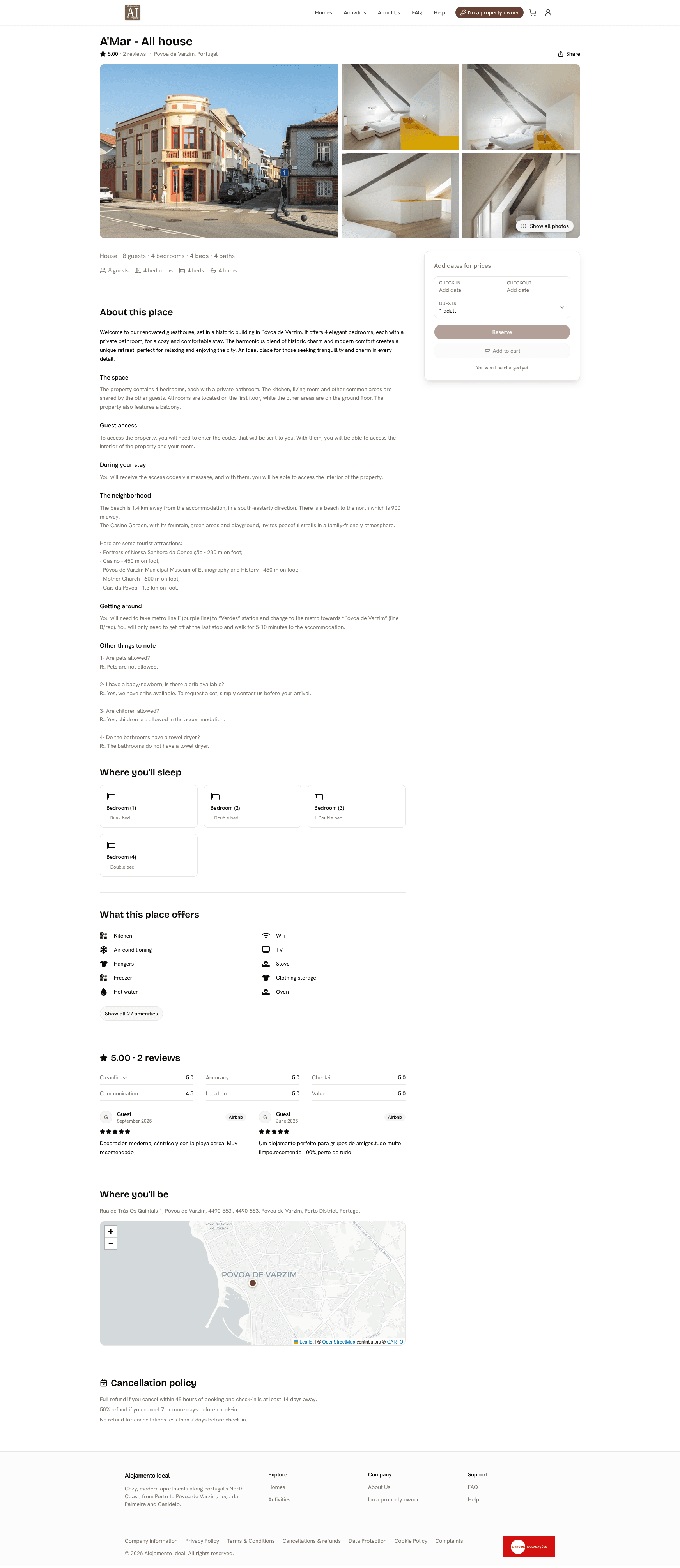 Alojamento Ideal — Rebuilding a Booking Platform as a Modern Monorepo