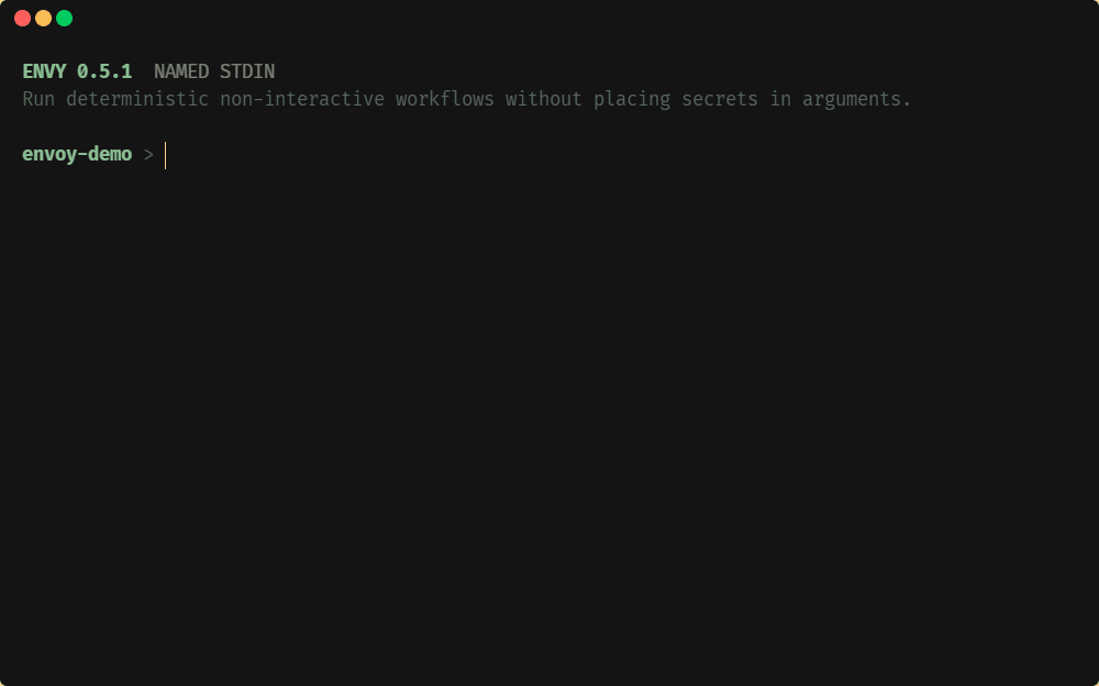 Envoy - .env file management